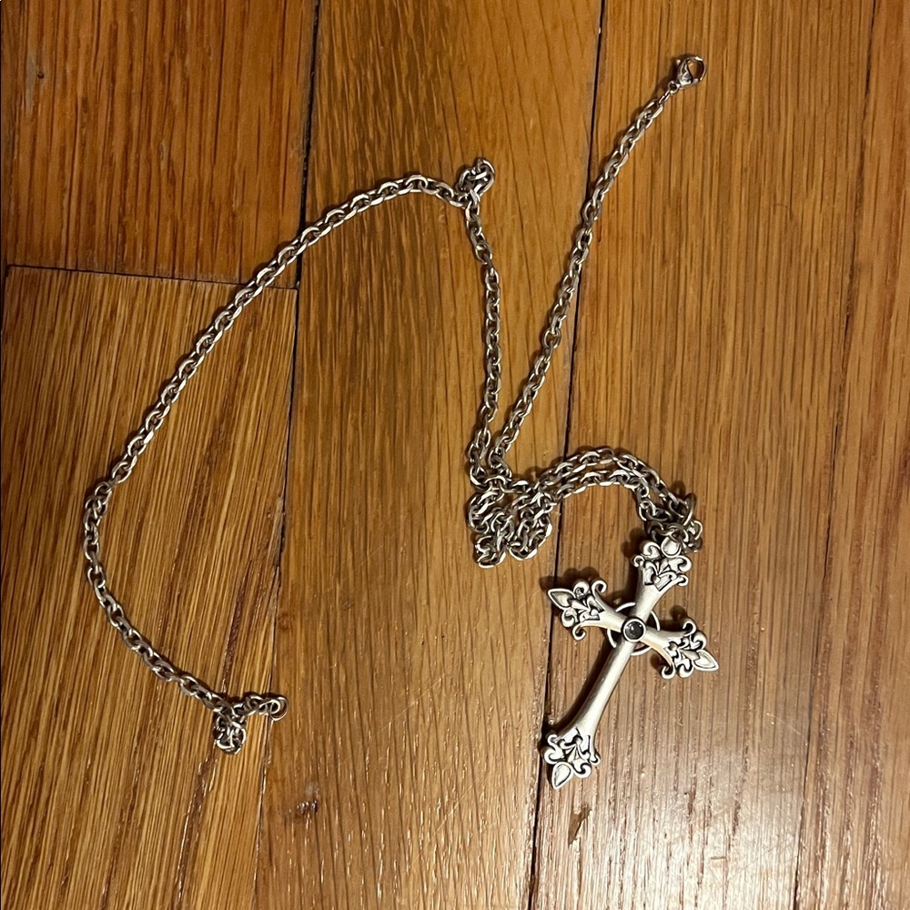 Brandy Melville Silver Cross Necklace